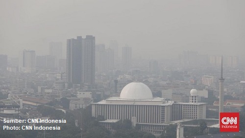 polusi di jakarta